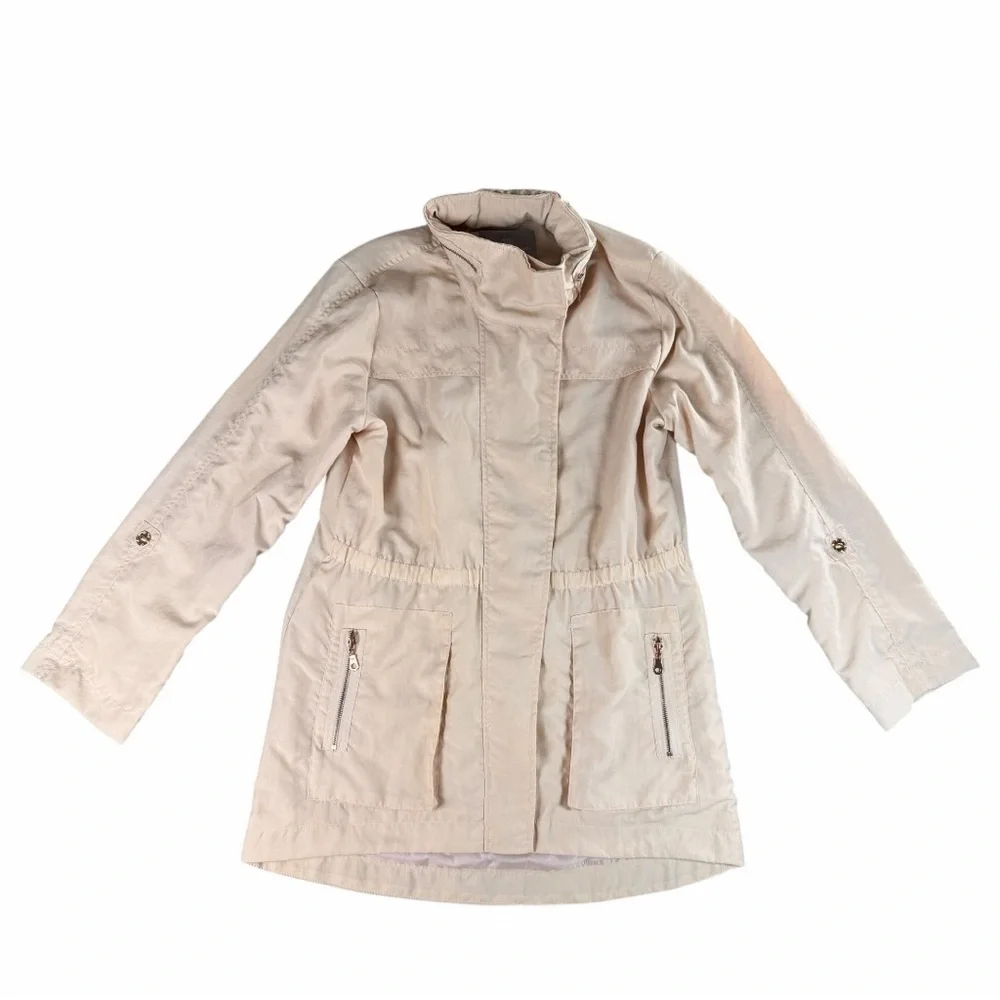 NWOT Tart Collection Women's Hooded Cory Rain Jacket In Cameo Rose Size Large - Picture 2 of 12